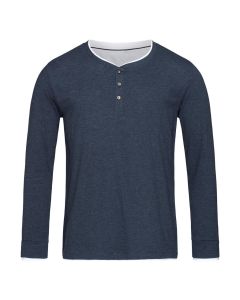 Luke Long Sleeve Henley T-shirt Men