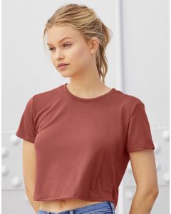 Women`s Flowy Cropped Tee