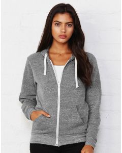 Unisex Triblend Full Zip Hoodie