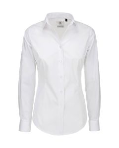 Black Tie LSL/women Poplin Shirt