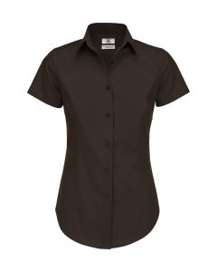 Black Tie SSL/women Poplin Shirt 