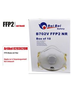 Atemschutzmaske FFP2 mit Ventil 