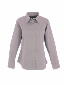 Ladies Pinpoint Oxford Long Sleeve Shirt